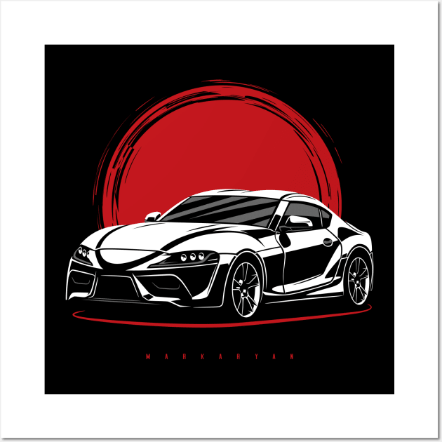 Supra a90 Wall Art by Markaryan